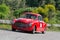 ABARTH FIAT 1400 TOURING 1950 on an old racing car in rally Mille Miglia 2018 the famous italian historical race 1927-1957