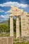 Abaton of Epidaurus at the sanctuary in Greece