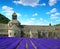 Abbaye de Senanque with lavender field
