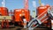 Abbey farm machinery Trade stalls at the National Ploughing Championships Co Carlow Ireland 19-09-19