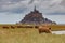 Abbey fortress Mont Saint Michel.