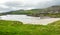 Abbey Island, the patch of land in Derrynane Historic Park, famous for ruins of Derrynane Abbey and cementery, located in County