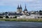 Abbey Saint-Laumer in Blois. Chateau of the Loire Valley. France