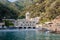 The abbey of San Fruttuoso, in the promontory of Portofino northern Italy