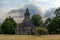 The Abbot`s Kitchen building at Glastonbury Abbey