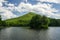 Abbott Lake and Sharp Top Mountain