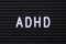 The abbreviation ADHD