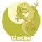 ABC Cartoon Gecko