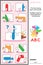 ABC learning educational puzzle with letter I