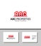 Abc properties logo perfect for corporate branding identity