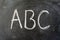 ABC On A School Blackboard