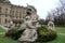 The Abduction of Europa, sculptural group in the Court Gardens of the Residenz, Wurzburg, Germany