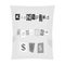 Abduction and ransom, criminal demand on the sheet. Kidnapping. single icon in monochrome style vector symbol stock