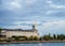 Abente y Lago Hospital and Maritime Control Tower in A Coruna - Spain