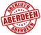 Aberdeen stamp