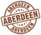 Aberdeen stamp