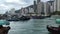 Aberdeen Typhoon Shelter timelapse, Hongkong Skyline