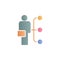 Abilities, employee color gradient vector icon