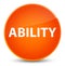 Ability elegant orange round button