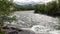 Abiskojokk river in Abisko National Park in Sweden