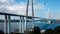 Ð¡able-stayed Russky bridge, in Vladivostok