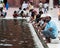 Ablution in Jama Masjid, India\'s largest mosque