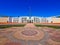 Aboriginal Art  Mosaic, Parliament House Forecourt, Canberra, Australia