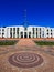 Aboriginal Art Mosaic, Parliament House Forecourt, Canberra, Australia