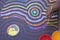 Aboriginal artist dot painting in Derby Kimberley Western Australia