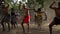 Aboriginal Australians Ceremonial dance in Cape York Queensland Australia