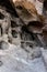 Aboriginal caves Cenobio de Valeron in Gran Canaria, Canary islands, Spain