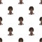 Aboriginal human pattern seamless vector