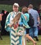 Aboriginal Woman In Traditional Dress