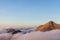 Above the clouds in Lovcen National Park