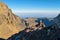 Above the clouds at Point Lenana, Mount Kenya