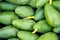 Above shoot of a pile of very delicious exotic vegetable, avacado.