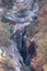 Above a Slot Canyon Opening in Zion