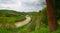 Above the valley of the Berounka river, Czech Republic.