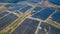 Above view of the huge photovoltaic park in Guillena Spain