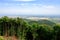 above view of region Alsace Wine Route from Vosges