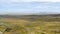 above view of reykjadalur valley in september