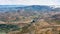 Above view of rural landscape of Promised Land