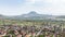 above view of Uchisar village in Cappadocia