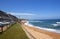 Above View of Umdloti Beach Near Durban