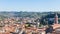 Above view Verona town with Sant`Anastasia Church