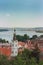 Above view of the Zemun quarter