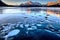 Abraham Lake Winter