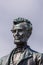 Abraham Lincoln statue on Old Calton Cemetery in Edinburgh, Scot