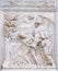 Abraham Sacrificing Isaac, relief on portal of Saint Petronius Basilica in Bologna