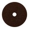 Abrasive brown discs for grinder machine wheel isolated on white